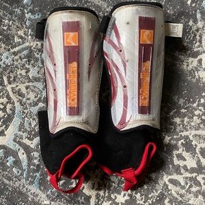 Mueller Soccer Shin Guard detachable ankle Y-S/M